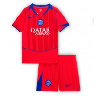 Fotbalové Dres Paris Saint-Germain Dětské Alternativní 2025-26 Krátký Rukáv (+ trenýrky)